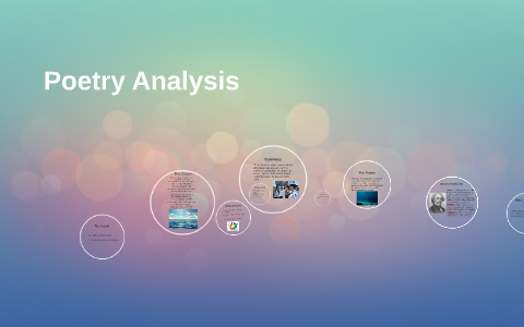 Poetry Analysis by Michelle Davidson on Prezi