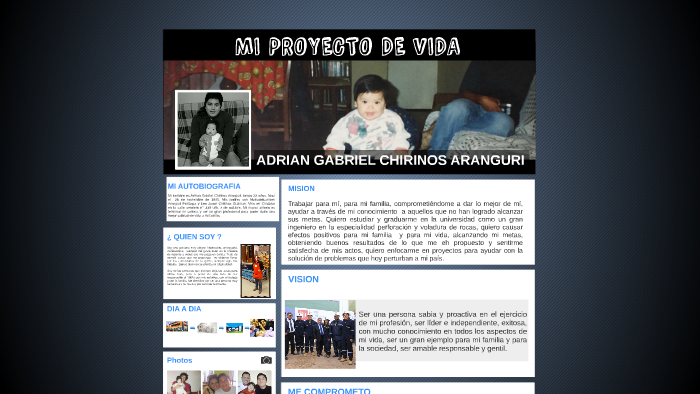 MI PROYECTO DE VIDA by adrian chirinos on Prezi