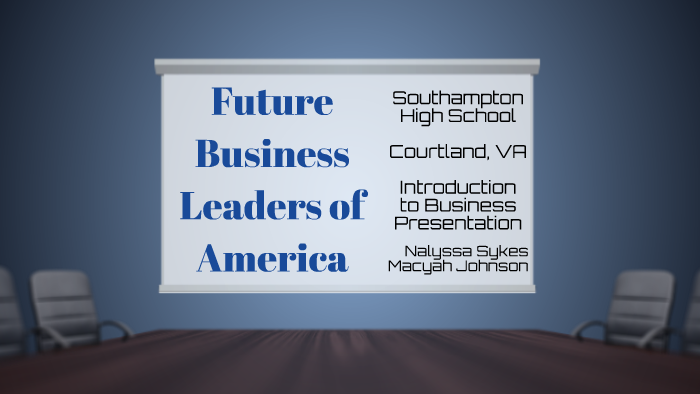 intro to business presentation fbla 2022