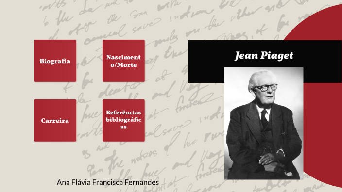 Jean Piaget Biografia