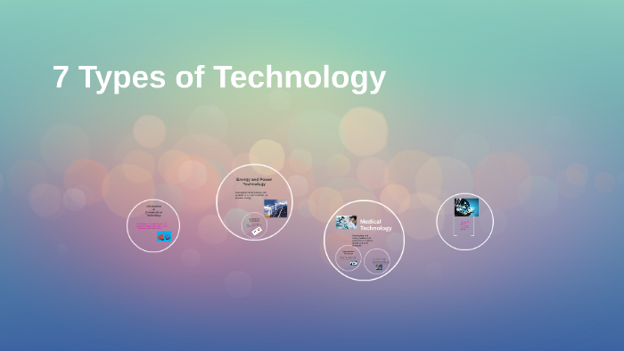 7 Types Of Technology By Keasia Mcrae On Prezi