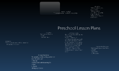 Preschool Lesson Plan by Connie Harms on Prezi