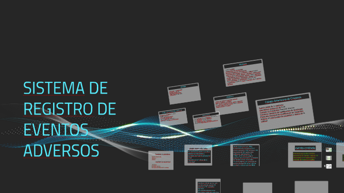 SISTEMA DE REGISTRO DE EVENTOS ADVERSOS by JOSE RAMIREZ on Prezi