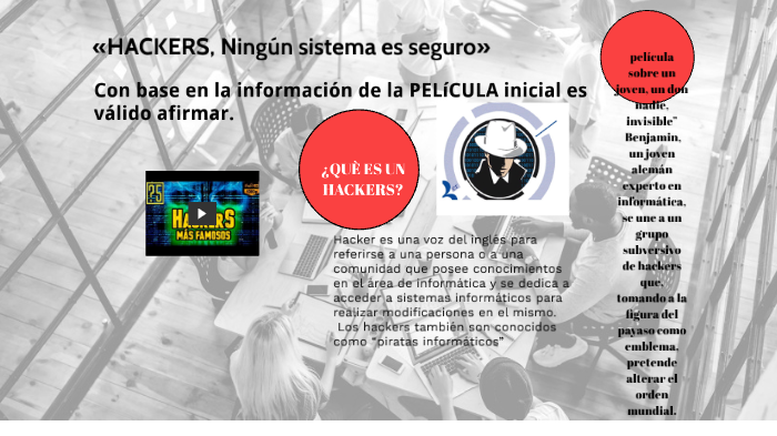 Inspirado en la Película "Ningún sistema es seguro" by Jose Alexander