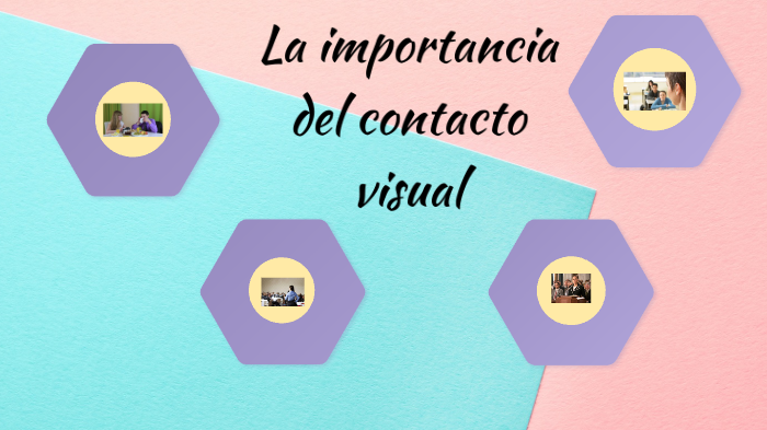 La Importancia Del Contacto Visual By Kristy Enríquez On Prezi 