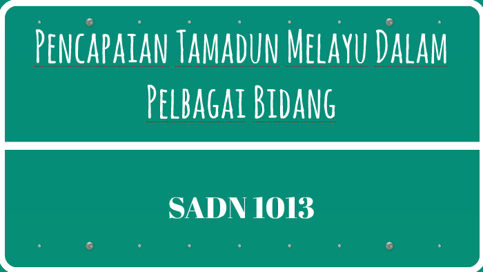 Pencapaian Tamadun Melayu Dalam Pelbagai Bidang By Shahir Hasan