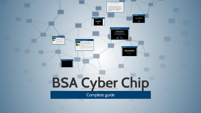 Bsa Cyber Chip 6-8 Workbook