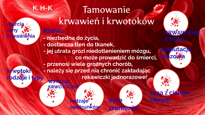 Tamowanie Krwawień I Krwotoków By Karolina Tweety On Prezi 9308