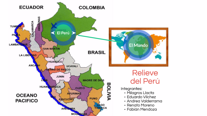 Geografía del Perú by Milagros Llacta León