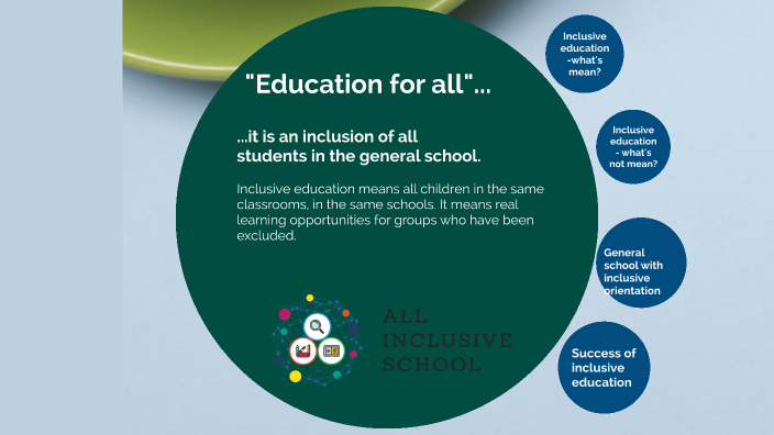 Inclusive education - yes or no? by Klaudia ff on Prezi