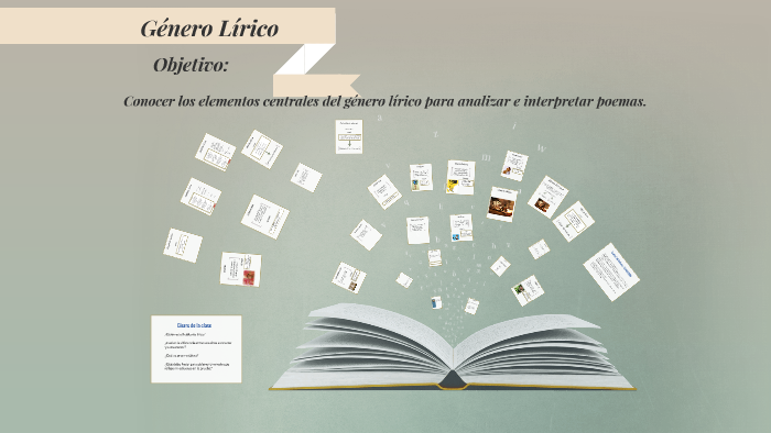 Elementos Del Género Lírico By Macarena Lorca On Prezi