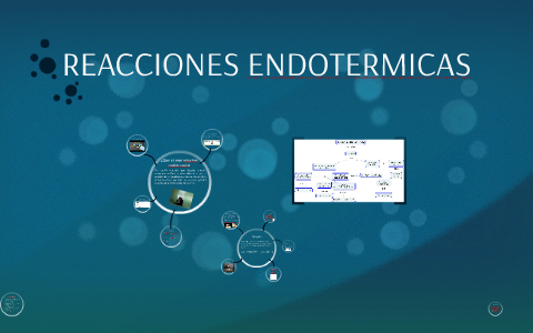 ejemplo de reacción endotérmica