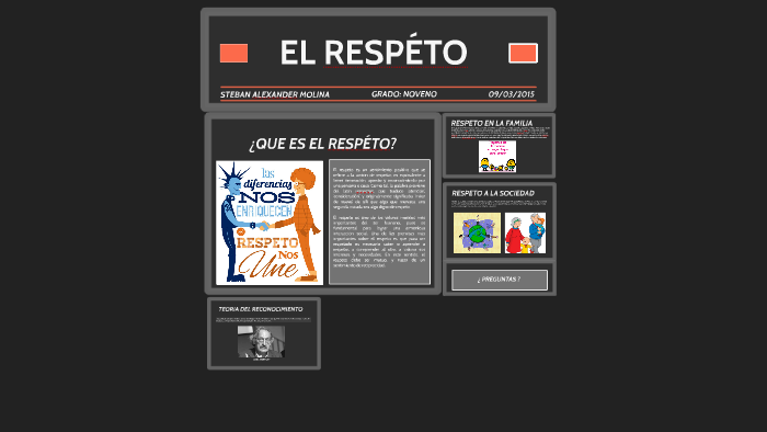 EL RESPETO by Steban Alexander Molina Diaz on Prezi