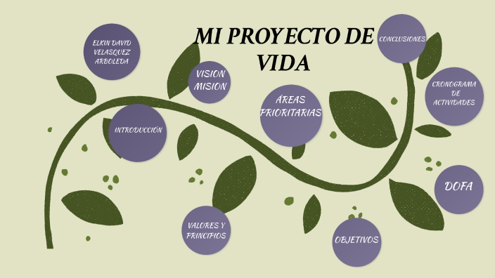 MI PROYECTO DE VIDA by ELKIN DAVID VELASQUEZ ARBOLEDA on Prezi