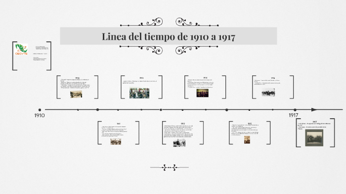 Linea Del Tiempo De 1910 A 1917 By Ismael Herrera On Prezi 8978