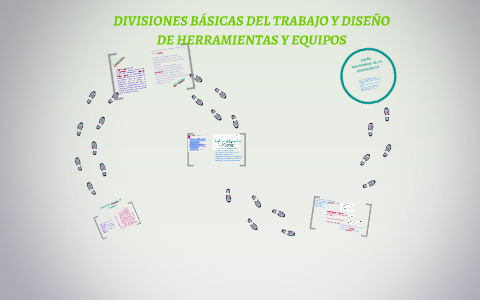 DIVISIONES BASICAS DEL TRABAJO Y DISEÑO DE HERRAMIENTAS Y EQ by Anyi Lorena  Giraldo Peña