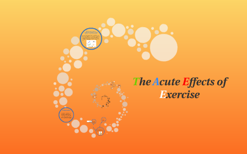 The Acute Effects of Exercise by Callum Wren on Prezi