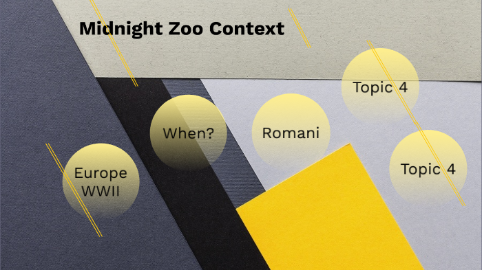 the midnight zoo essay