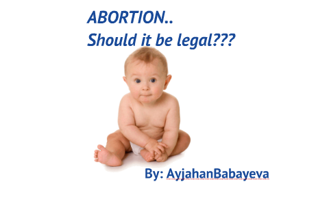 Persuasive Arument on Abortion