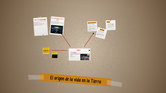 El origen de la vida en la Tierra by Noelia Pérez on Prezi
