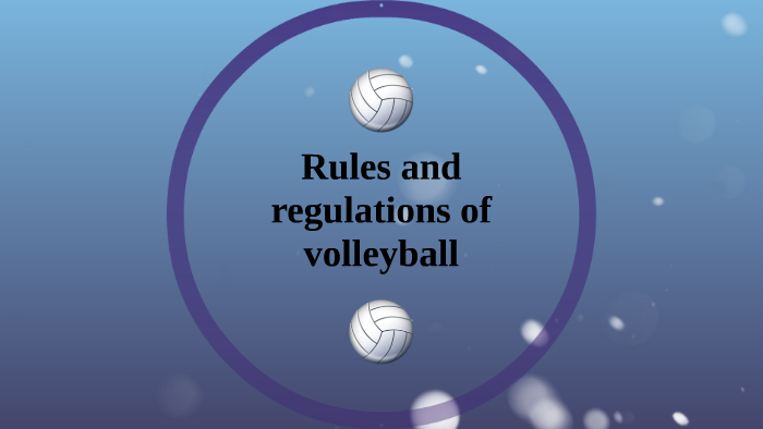 essay about volleyball rules