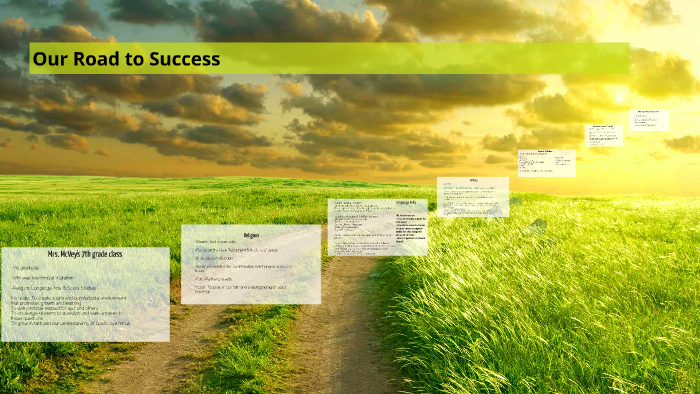 Our Road to Success by Katie McVey on Prezi