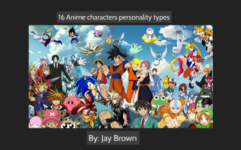 Anime Characters by Myers-Briggs Type