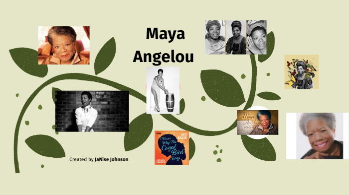 Maya Angelou - project by Ja'Nise Johnson on Prezi