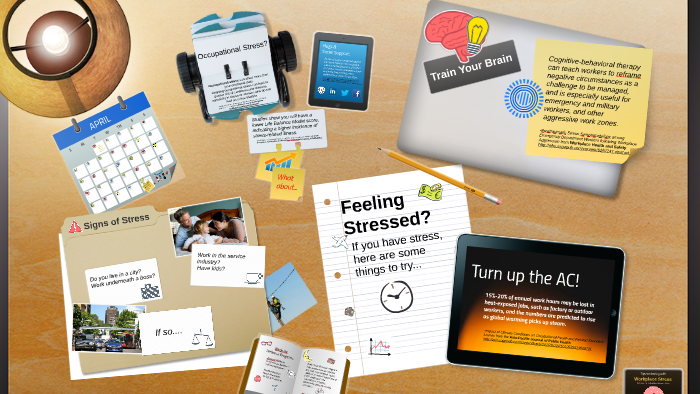Tips for dealing with workplace stress by SAGE on Prezi