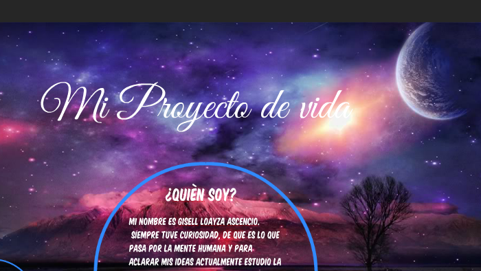 Mi Proyecto de vida by gisell loayza ascencio on Prezi
