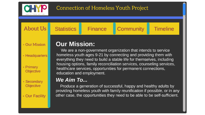 Connection of Homeless Youth Project by Nadine Christensen on Prezi