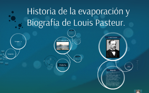 Historia de la evaporación y Biografía de Louis Pasteur. by Amy Amadis on Prezi