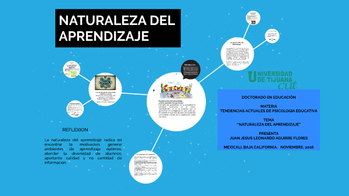NATURALEZA DEL APRENDIZAJE by leonardo aguirre on Prezi