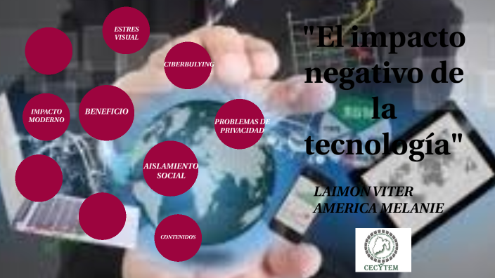 "El impacto negativo de la tecnología" by America Laimon on Prezi