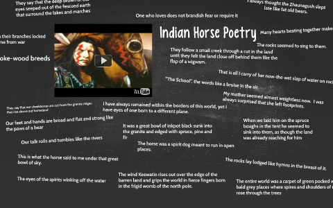 essay about indian horse