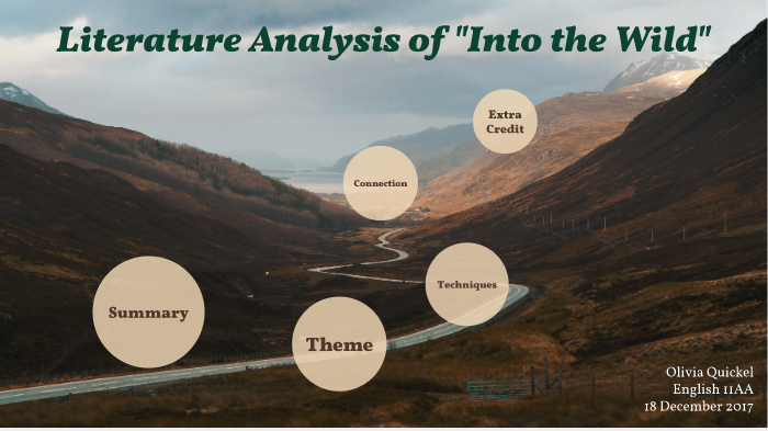 Analysis Of Into The Wild