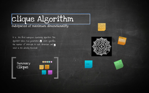 clique clustering ِAlgorithm by Ashraf Al-Saqqa on Prezi