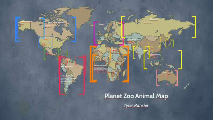 Planet Zoo Animal Map by Tyler Ransier on Prezi