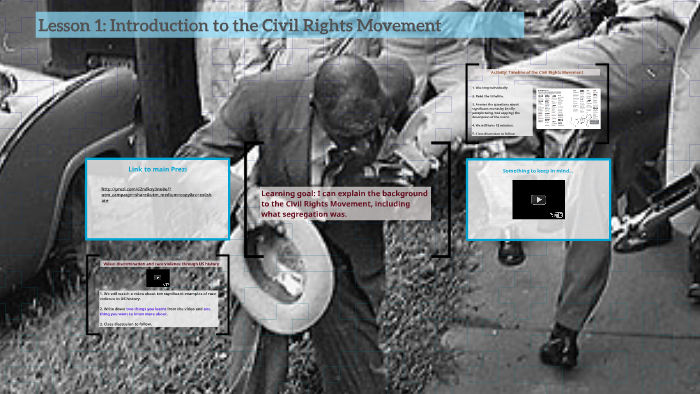Lesson 1: Introduction to the Civil Rights Movement by Liam Brooks on Prezi