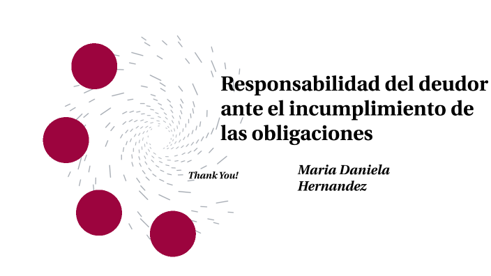 Responsabilidad Del Deudor Por Incumplimiento De Las Obligaciones By ...