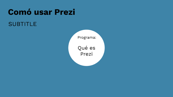 Como usar Prezi by Juan Hernández on Prezi