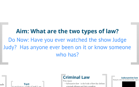 Criminal And Civil Law By Mr Tloczkowski