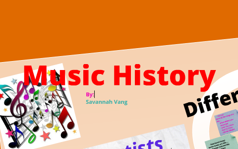 history of music presentation