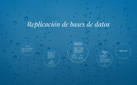 Replicacion de bases de datos by RICARDO HIDALGO on Prezi