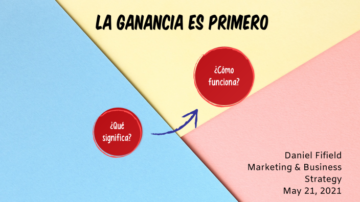 La Ganancia Es Primero By Daniel Fifield On Prezi