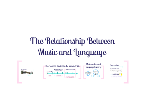 The Relationship Between Music And Language By Marie Frederique Jvn