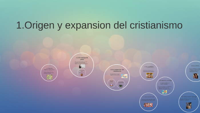 1.Origen y expansion del cristianismo by sebastian tapia on Prezi