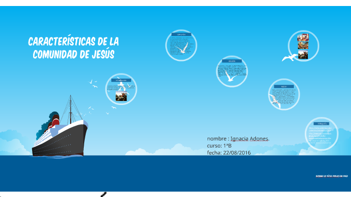 caracterìsticas de la comunidad de jesùs by ignacia adones on Prezi