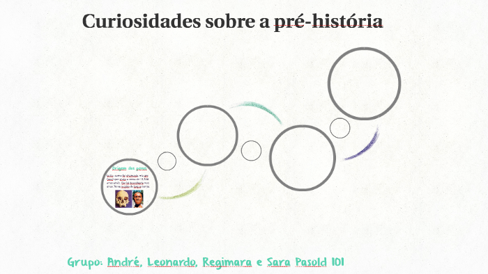 Curiosidades sobre a pré-história by Sara Pasold on Prezi