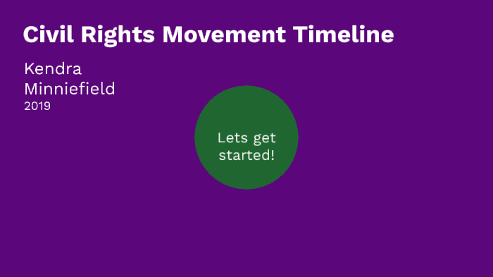 Civil Rights Movement Timeline By Kendra Minniefield On Prezi